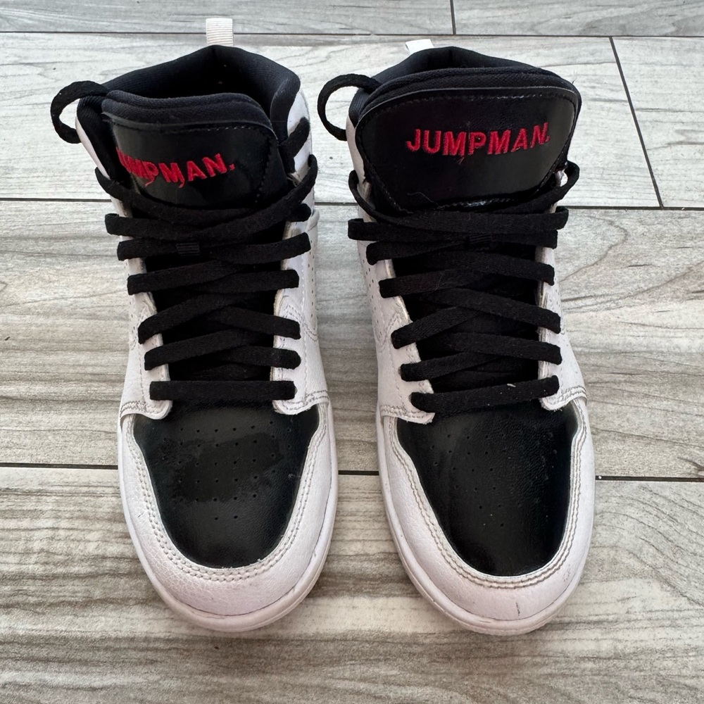 Nike Black and White Jumpman Sneakers